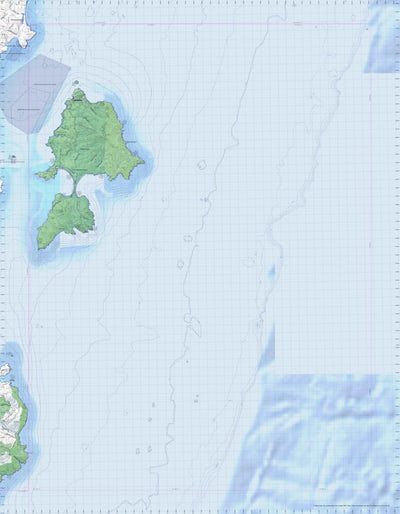 Getlost Map 8512 MARIA Tas Topographic Map V15 1:75,000