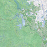 Getlost Map 8113 NIVE Tas Topographic Map V15 1:75,000