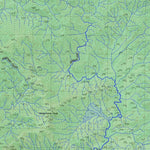 Getlost Map 8113 NIVE Tas Topographic Map V15 1:75,000