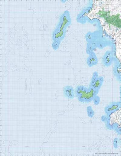 Getlost Map 8417 GOOSE ISLAND Tas Topographic Map V15 1:75,000