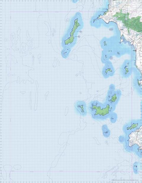 Getlost Map 8417 GOOSE ISLAND Tas Topographic Map V15 1:75,000
