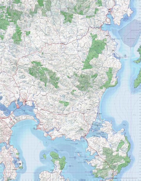 Getlost Map 8412 PROSSER Tas Topographic Map V15 1:75,000