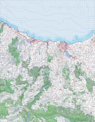 Getlost Map 8115 FORTH Tas Topographic Map V15 1:75,000