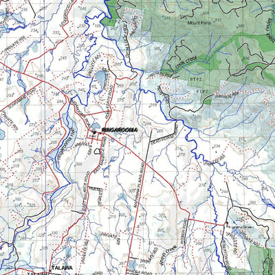 Getlost Map 8415 FORESTER Tas Topographic Map V15 1:75,000