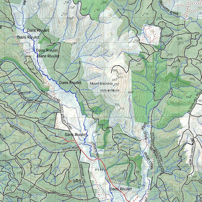 Getlost Map 8415 FORESTER Tas Topographic Map V15 1:75,000