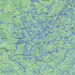 Getlost Map 8114 MERSEY Tas Topographic Map V15 1:75,000