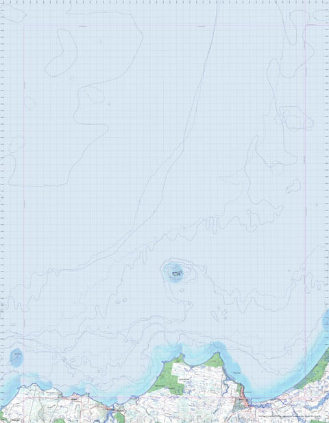 Getlost Map 8316 NINTH ISLAND Tas Topographic Map V15 1:75,000