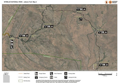 Nitmiluk National Park - Jatbula Trail - Overview - Map 2