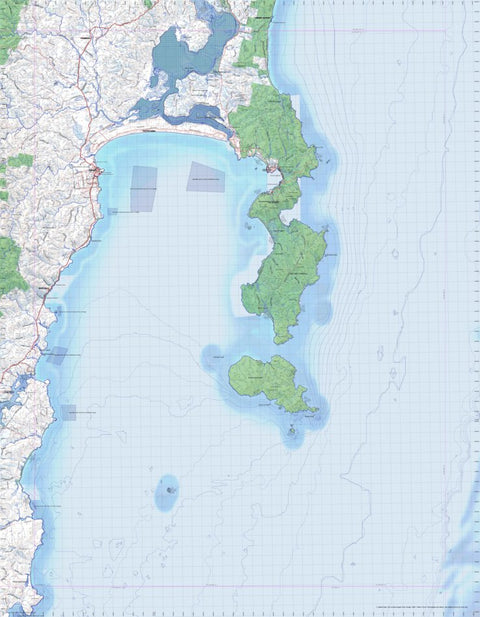 Getlost Map 8513 FREYCINET Tas Topographic Map V15 1:75,000