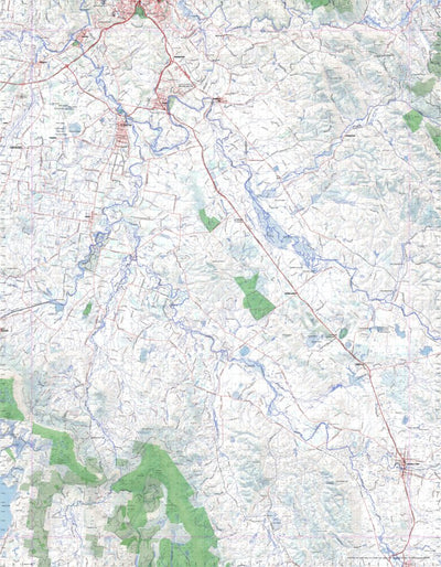 Getlost Map 8314 SOUTH ESK Tas Topographic Map V15 1:75,000