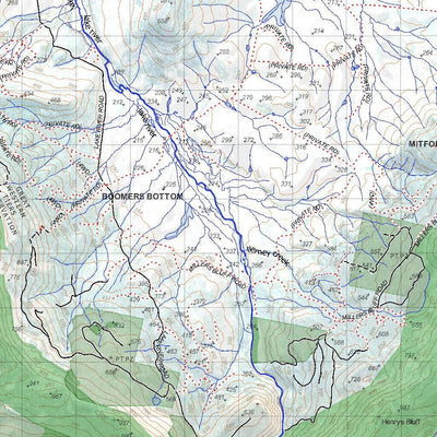Getlost Map 8314 SOUTH ESK Tas Topographic Map V15 1:75,000