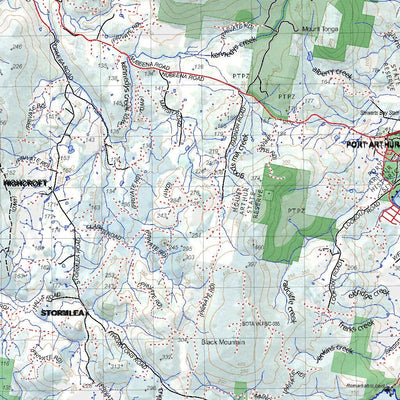 Getlost Map 8411 STORM BAY Tas Topographic Map V15 1:75,000