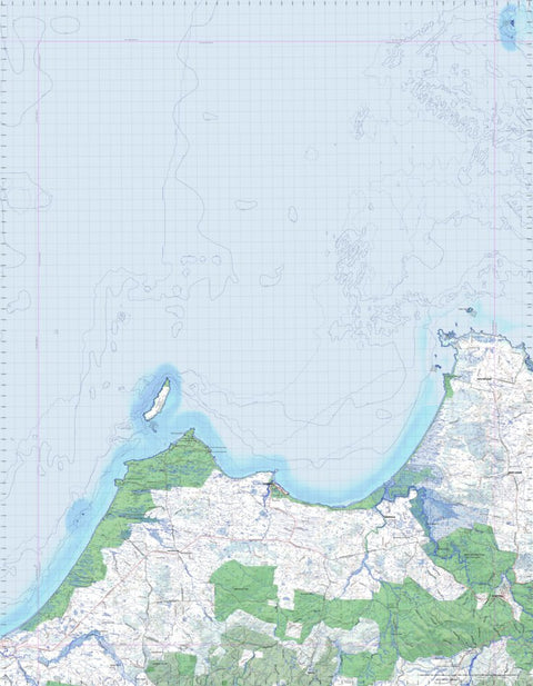 Getlost Map 8416 CAPE PORTLAND Tas Topographic Map V15 1:75,000