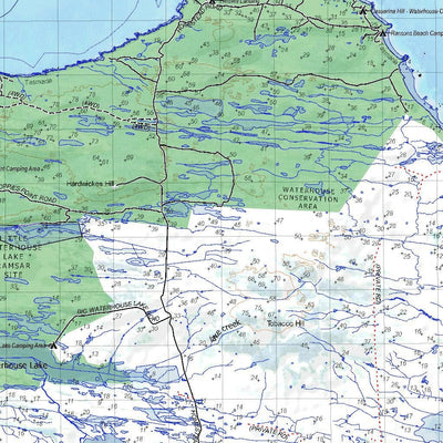 Getlost Map 8416 CAPE PORTLAND Tas Topographic Map V15 1:75,000