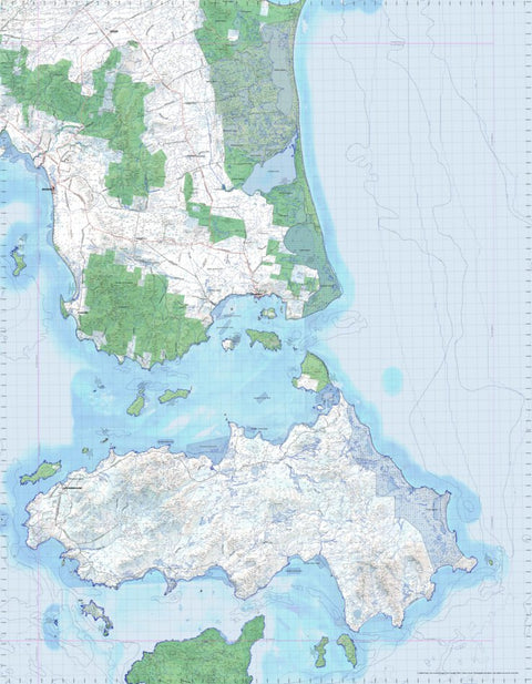 Getlost Map 8517 LADY BARRON Tas Topographic Map V15 1:75,000