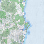 Getlost Map 8515 GEORGES BAY Tas Topographic Map V15 1:75,000