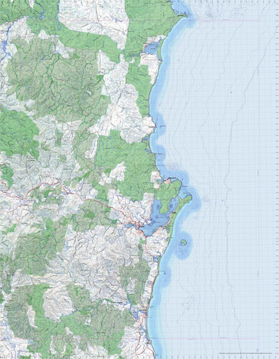 Getlost Map 8515 GEORGES BAY Tas Topographic Map V15 1:75,000