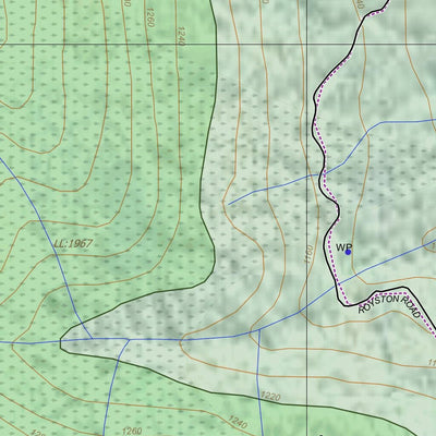 Getlost Map Lake Mountain (Special) Topographic Map V15