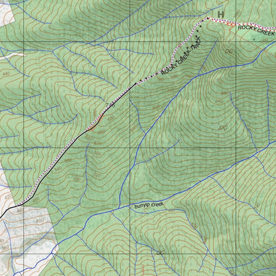 Getlost Map Mount Buffalo (Special) Topographic Map V15
