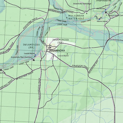 Getlost Map 7042 INNAMINCKASA Topographic Map V15 1:75,000