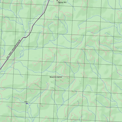 Getlost Map 7042 INNAMINCKASA Topographic Map V15 1:75,000
