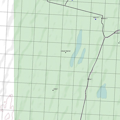Getlost Map 7041 DULLINGARISA Topographic Map V15 1:75,000