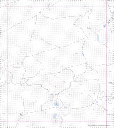 Getlost Map 7036 THURLOOKASA Topographic Map V15 1:75,000