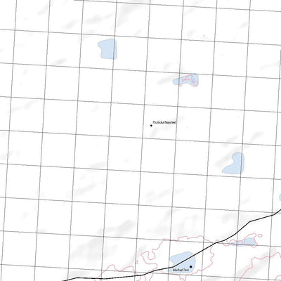 Getlost Map 7036 THURLOOKASA Topographic Map V15 1:75,000