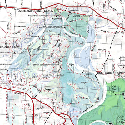 Getlost Map 6929 MOOROOKSA Topographic Map V15 1:75,000