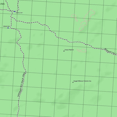 Getlost Map 7031 CANOPUSSA Topographic Map V15 1:75,000