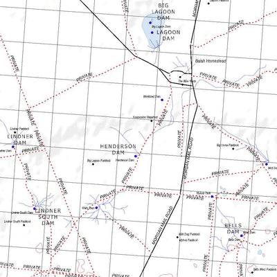 Getlost Map 6830 KOOMOOLOOSA Topographic Map V15 1:75,000