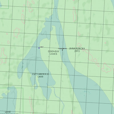 Getlost Map 6943 COONGIESA Topographic Map V15 1:75,000