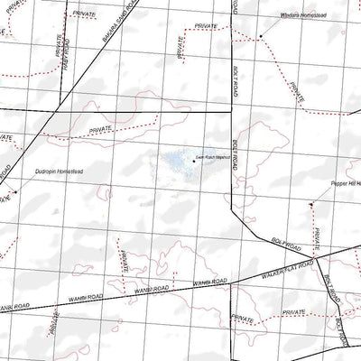 Getlost Map 6828 SWAN REACHSA Topographic Map V15 1:75,000