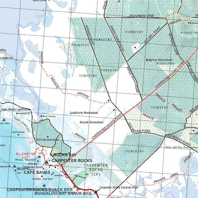 Getlost Map 6922 MILLICENTSA Topographic Map V15 1:75,000