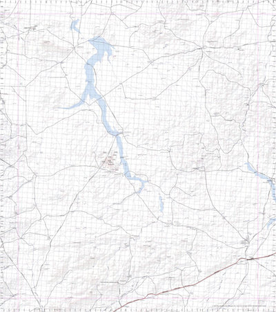 Getlost Map 6833 WINNININNIESA Topographic Map V15 1:75,000