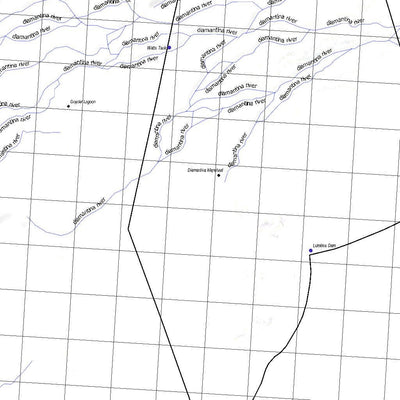 Getlost Map 6744 DIAMANTINASA Topographic Map V15 1:75,000
