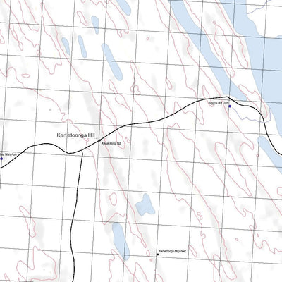 Getlost Map 6845 ETAMUNBANIESA Topographic Map V15 1:75,000
