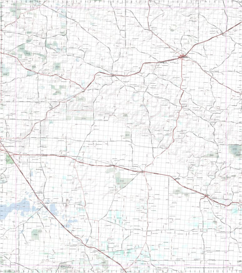 Getlost Map 6827 MOORLANDSSA Topographic Map V15 175,000 by Getlost