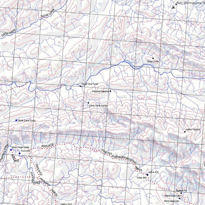 Getlost Map 6636 ANGEPENASA Topographic Map V15 1:75,000