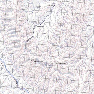 Getlost Map 6636 ANGEPENASA Topographic Map V15 1:75,000