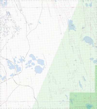 Getlost Map 6844 YERIECOOLASA Topographic Map V15 1:75,000