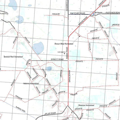 Getlost Map 6925 KEITHSA Topographic Map V15 1:75,000