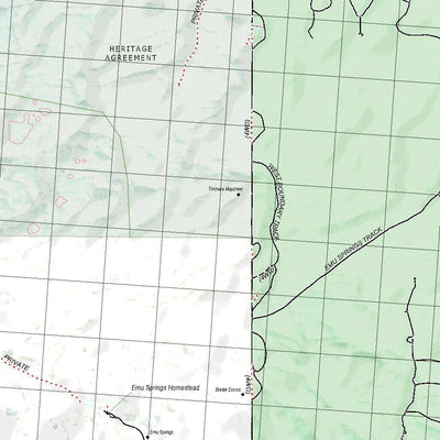 Getlost Map 6926 TINTINARASA Topographic Map V15 1:75,000