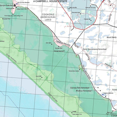 Getlost Map 6726 MENINGIESA Topographic Map V15 1:75,000