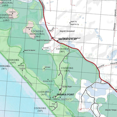 Getlost Map 6726 MENINGIESA Topographic Map V15 1:75,000