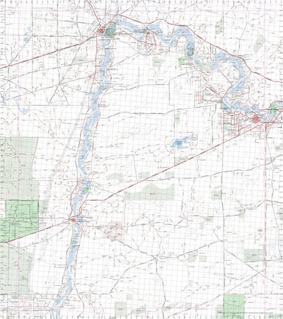 Getlost Map 6829 MORGANSA Topographic Map V15 1:75,000