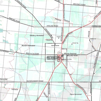 Getlost Map 6429 MAITLANDSA Topographic Map V15 1:75,000