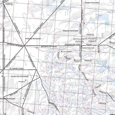 Getlost Map 6729 EUDUNDASA Topographic Map V15 1:75,000