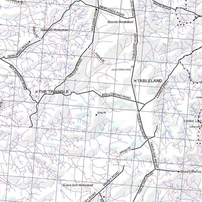 Getlost Map 6729 EUDUNDASA Topographic Map V15 1:75,000