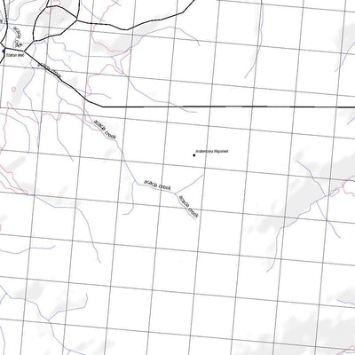 Getlost Map 6336 ANDAMOOKASA Topographic Map V15 1:75,000